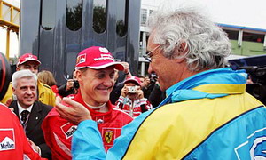 Михаэль Шумахер и Флавио Бриаторе