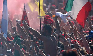 Болельщики на Гран-при Италии 2006 Монца