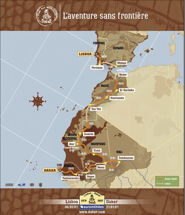 Дакар-2007 Euromilhoes Lisboa-Dakar 2007