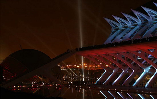 McLaren MP4-22 на улицах Валенсии